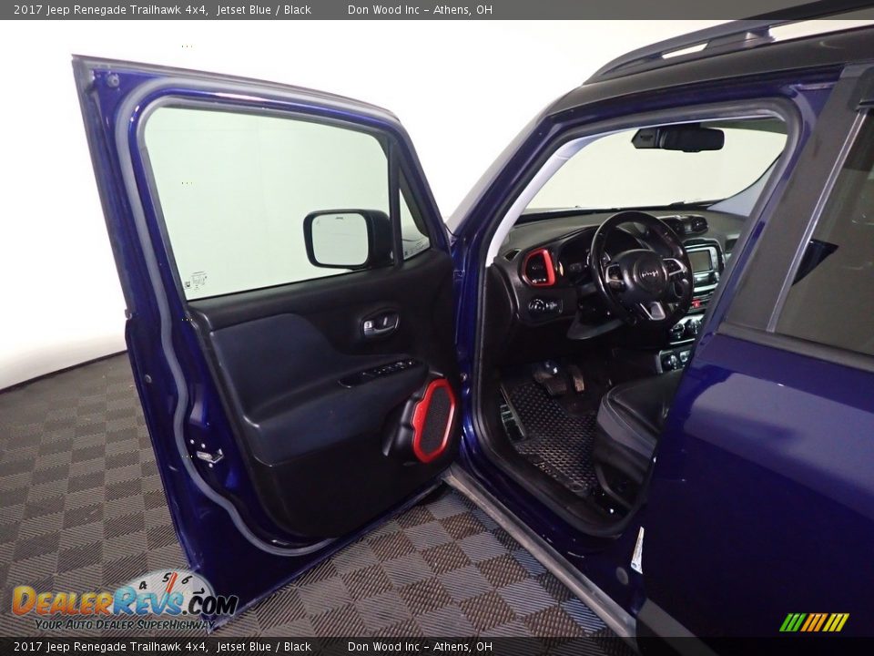 2017 Jeep Renegade Trailhawk 4x4 Jetset Blue / Black Photo #21
