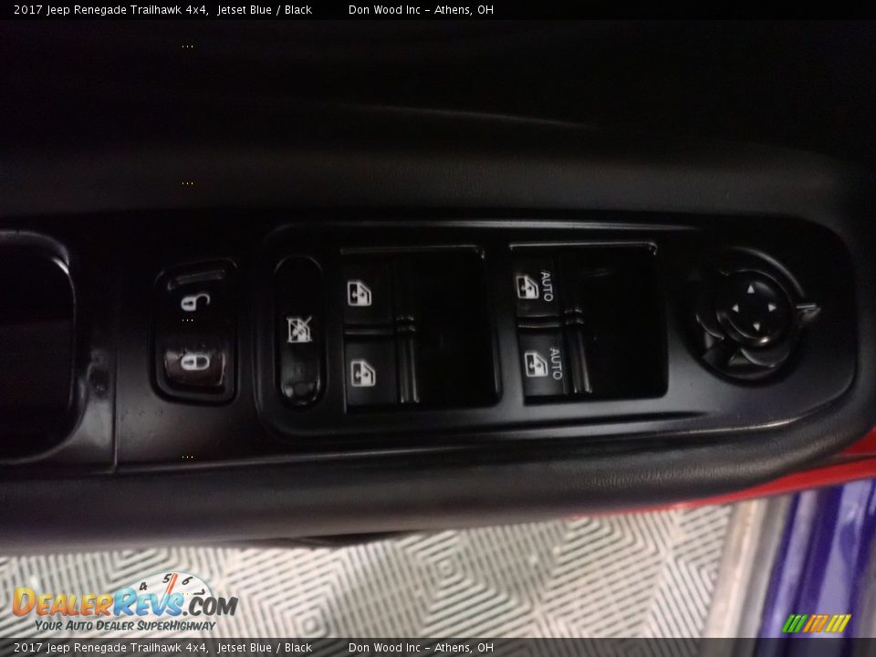 2017 Jeep Renegade Trailhawk 4x4 Jetset Blue / Black Photo #22