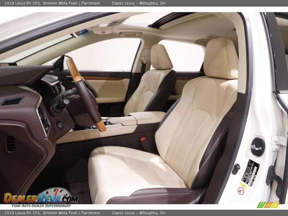 Parchment Interior - 2019 Lexus RX 350 Photo #5