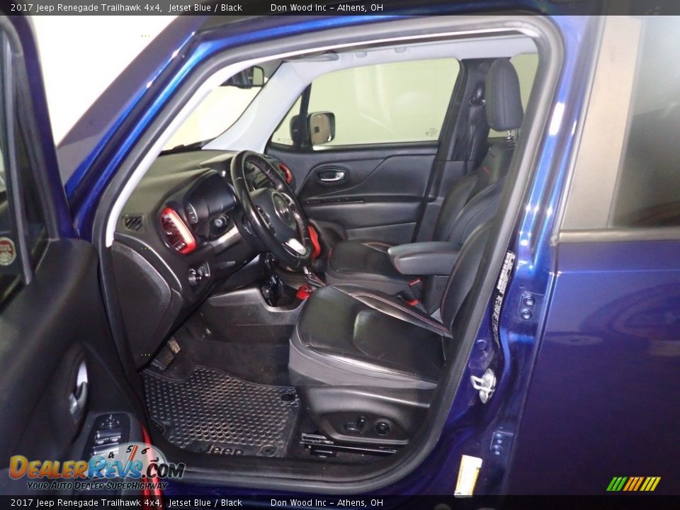 2017 Jeep Renegade Trailhawk 4x4 Jetset Blue / Black Photo #23