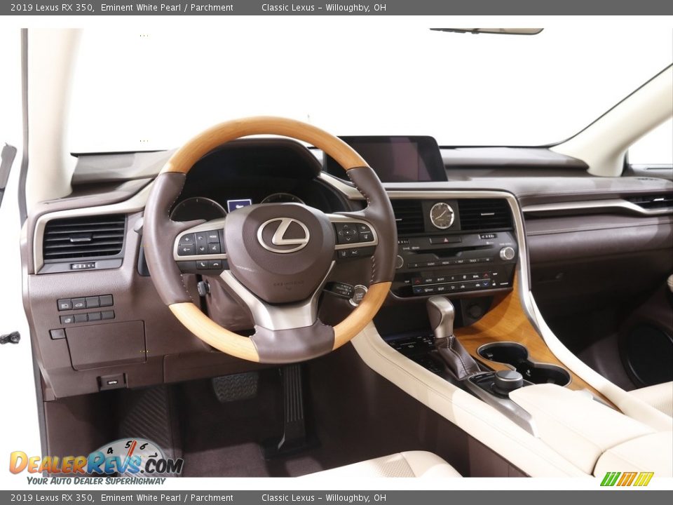 2019 Lexus RX 350 Eminent White Pearl / Parchment Photo #6