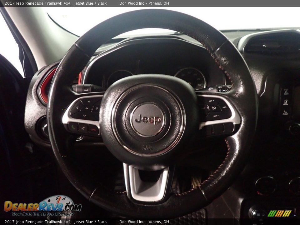 2017 Jeep Renegade Trailhawk 4x4 Jetset Blue / Black Photo #28
