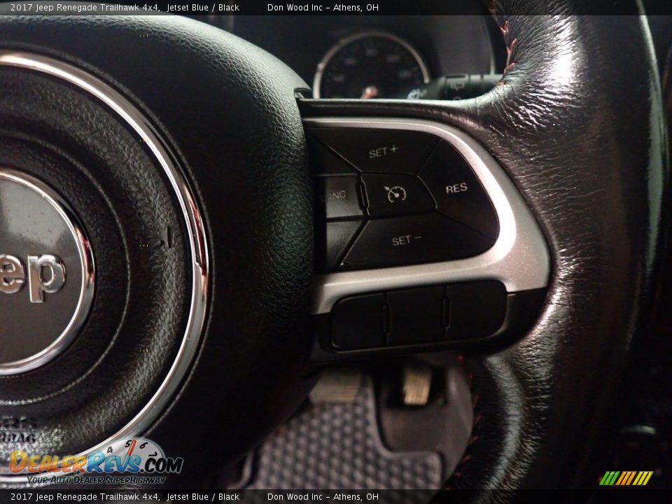 2017 Jeep Renegade Trailhawk 4x4 Jetset Blue / Black Photo #31