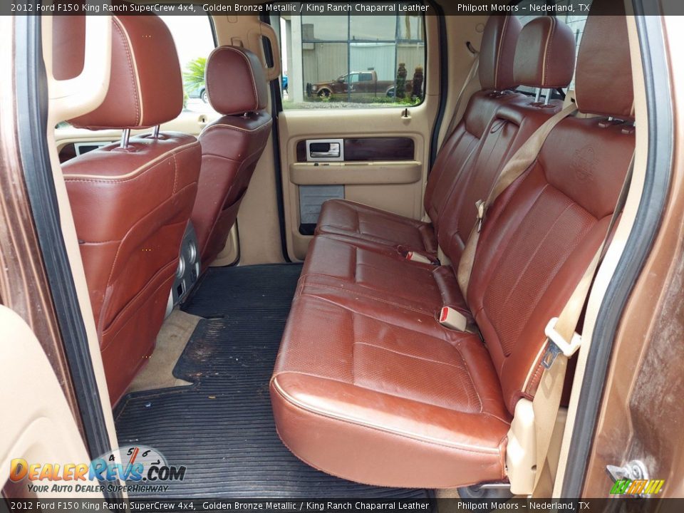 2012 Ford F150 King Ranch SuperCrew 4x4 Golden Bronze Metallic / King Ranch Chaparral Leather Photo #12