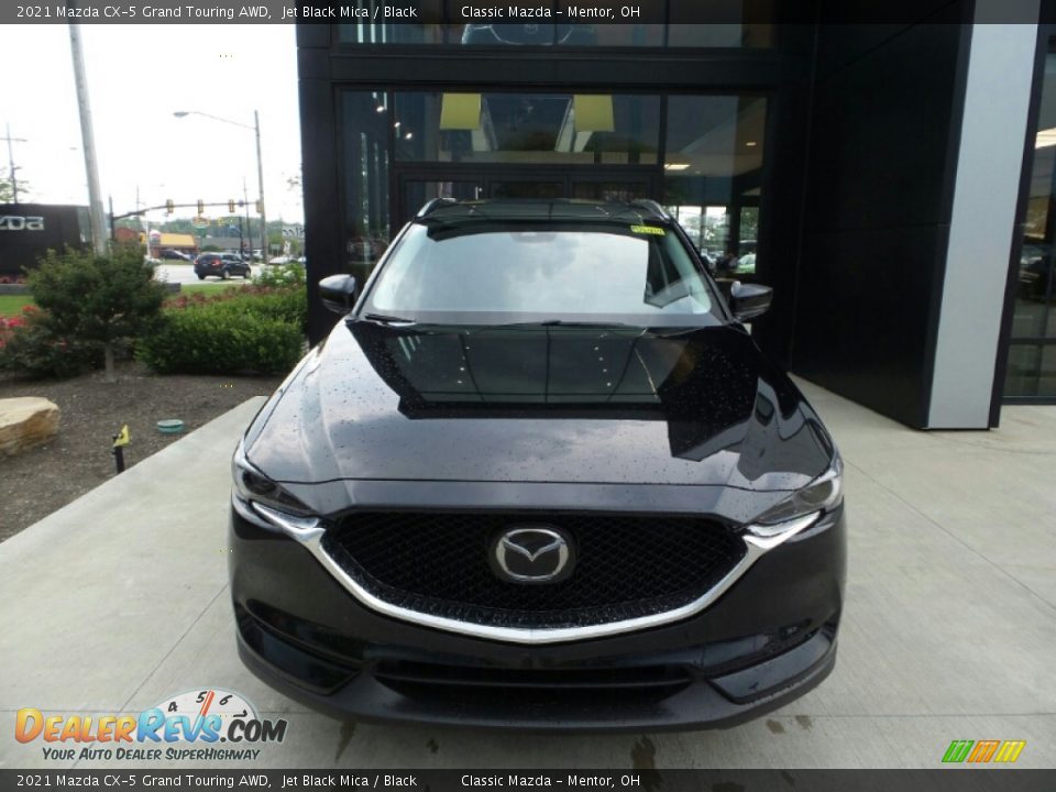 2021 Mazda CX-5 Grand Touring AWD Jet Black Mica / Black Photo #2