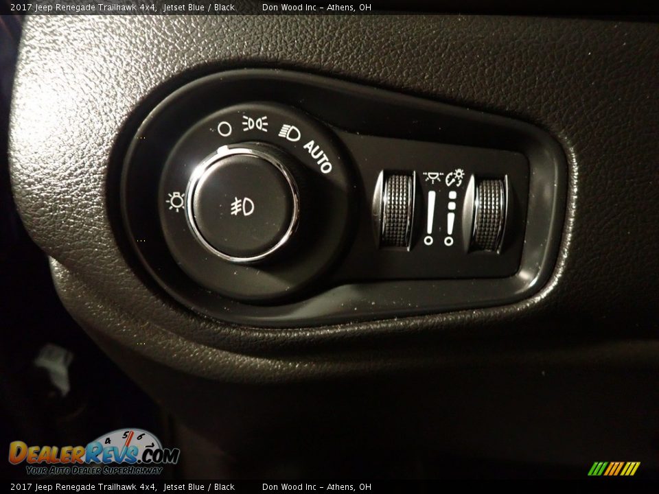 2017 Jeep Renegade Trailhawk 4x4 Jetset Blue / Black Photo #32