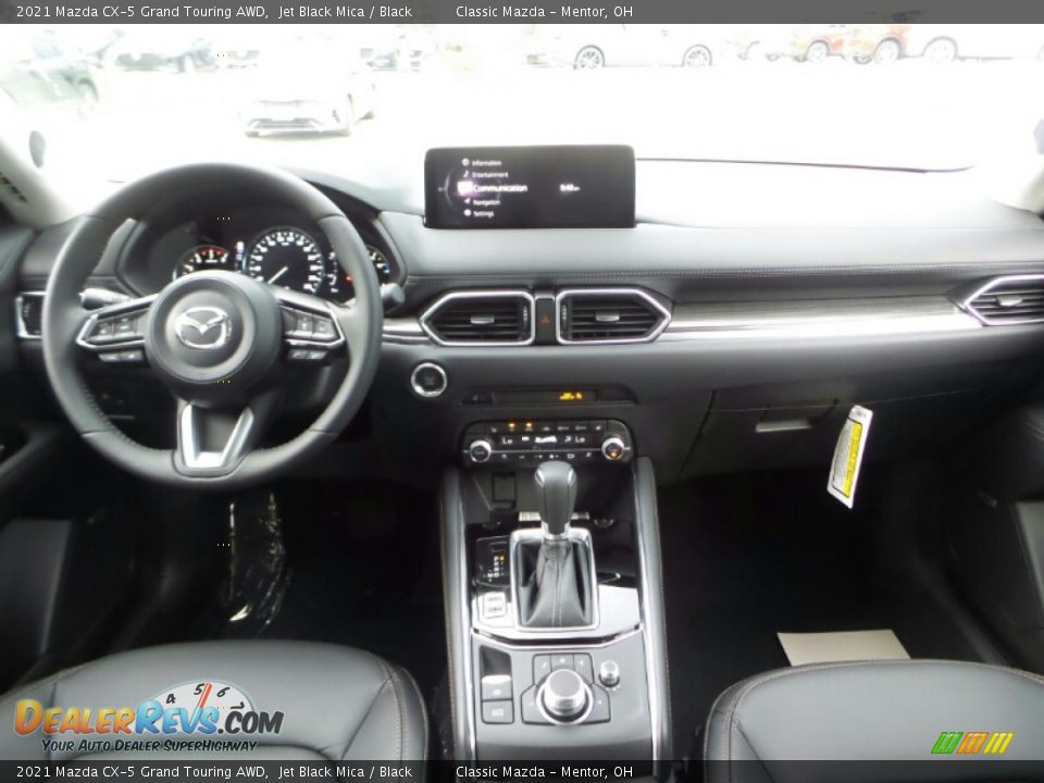 2021 Mazda CX-5 Grand Touring AWD Jet Black Mica / Black Photo #3