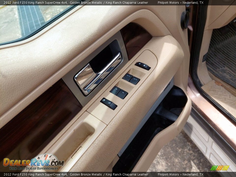 2012 Ford F150 King Ranch SuperCrew 4x4 Golden Bronze Metallic / King Ranch Chaparral Leather Photo #14