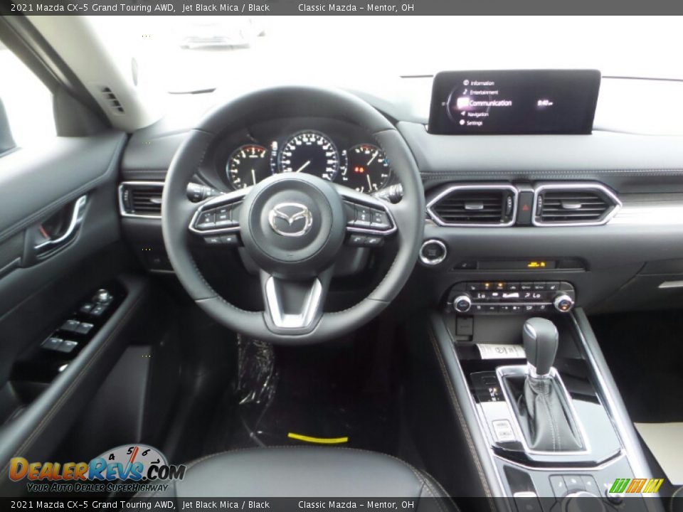 2021 Mazda CX-5 Grand Touring AWD Jet Black Mica / Black Photo #4