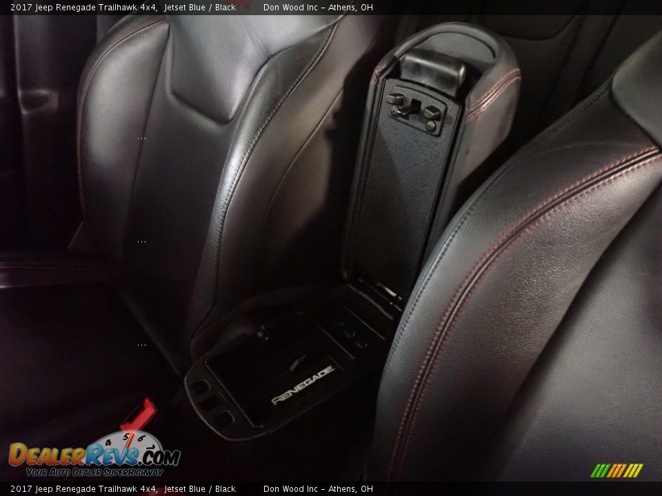 2017 Jeep Renegade Trailhawk 4x4 Jetset Blue / Black Photo #34