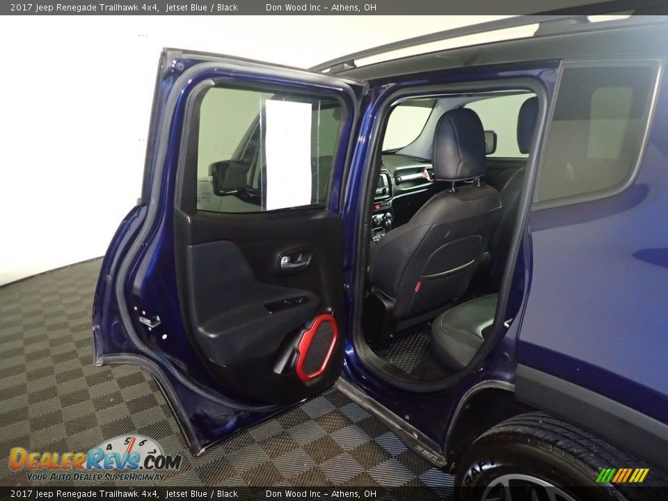 2017 Jeep Renegade Trailhawk 4x4 Jetset Blue / Black Photo #35