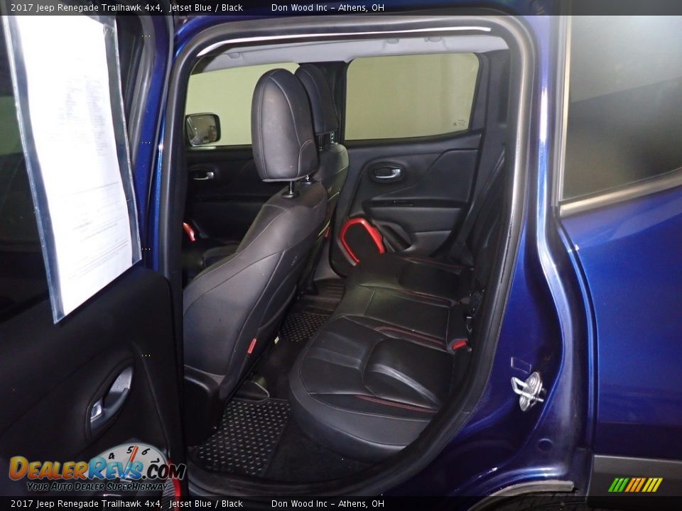 2017 Jeep Renegade Trailhawk 4x4 Jetset Blue / Black Photo #36