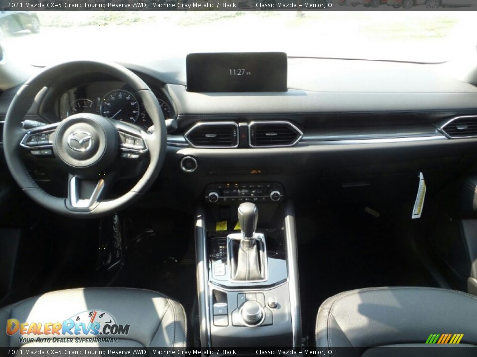 2021 Mazda CX-5 Grand Touring Reserve AWD Machine Gray Metallic / Black Photo #3