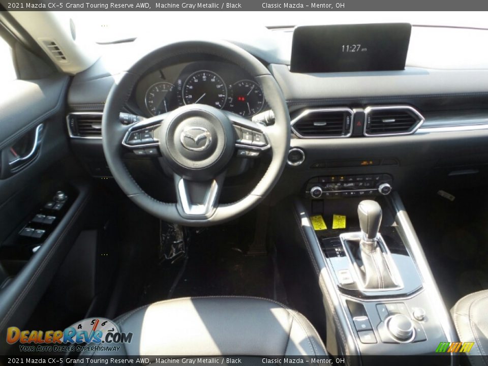 2021 Mazda CX-5 Grand Touring Reserve AWD Machine Gray Metallic / Black Photo #4