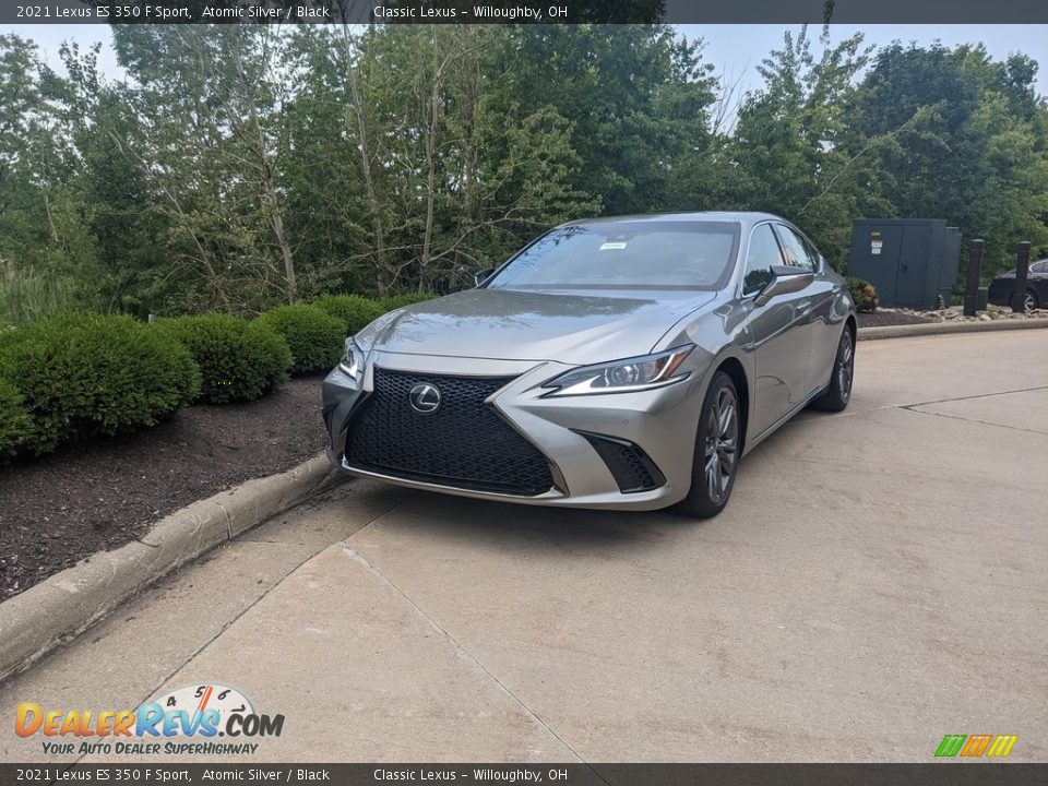 2021 Lexus ES 350 F Sport Atomic Silver / Black Photo #1