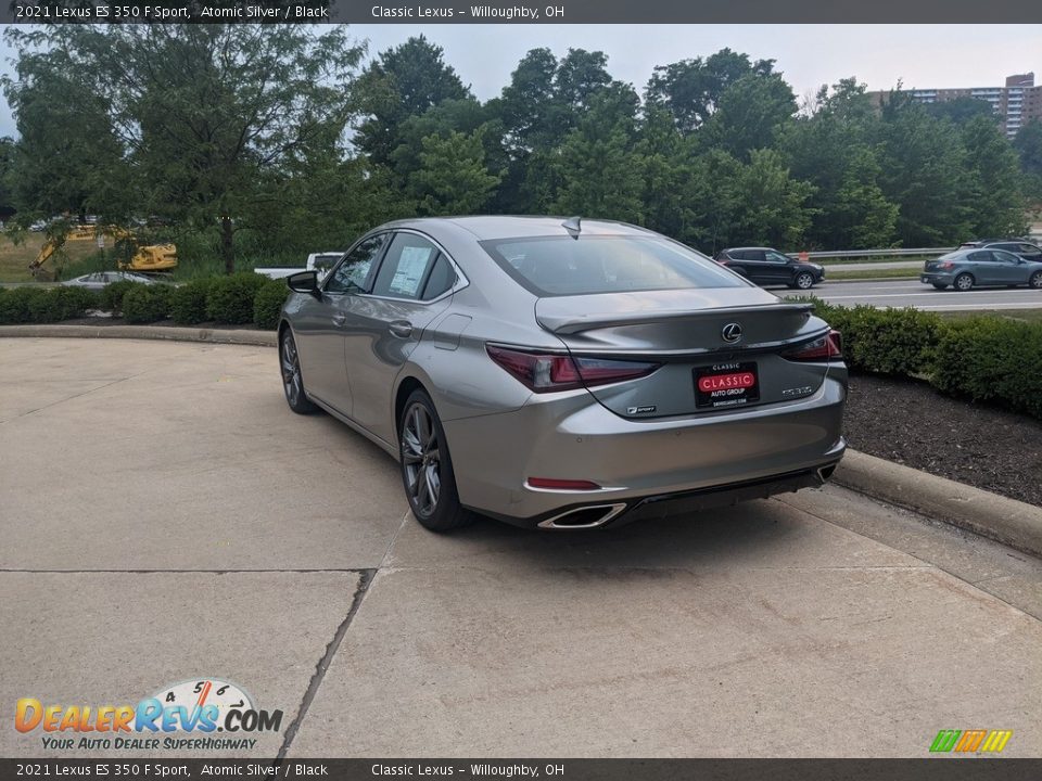 2021 Lexus ES 350 F Sport Atomic Silver / Black Photo #4