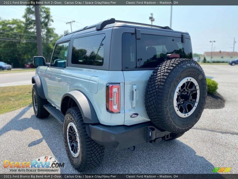 Cactus Gray 2021 Ford Bronco Big Bend 4x4 2-Door Photo #3