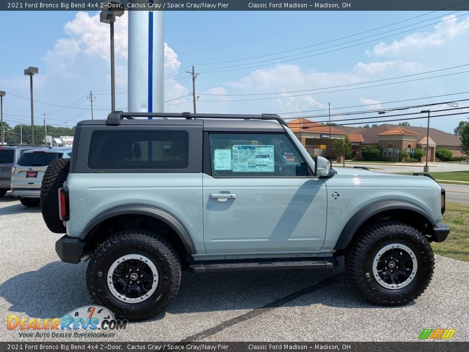 Cactus Gray 2021 Ford Bronco Big Bend 4x4 2-Door Photo #6