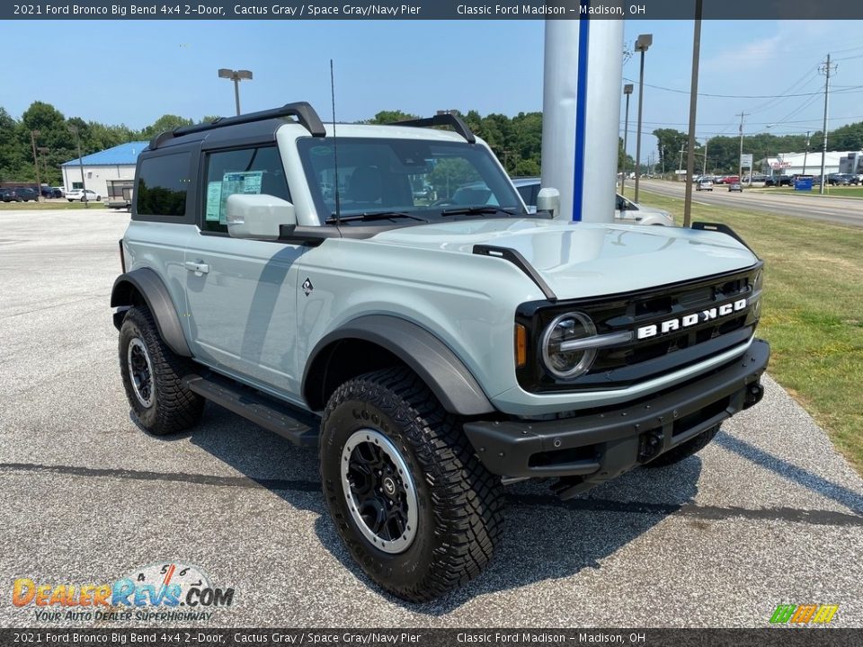 Cactus Gray 2021 Ford Bronco Big Bend 4x4 2-Door Photo #8