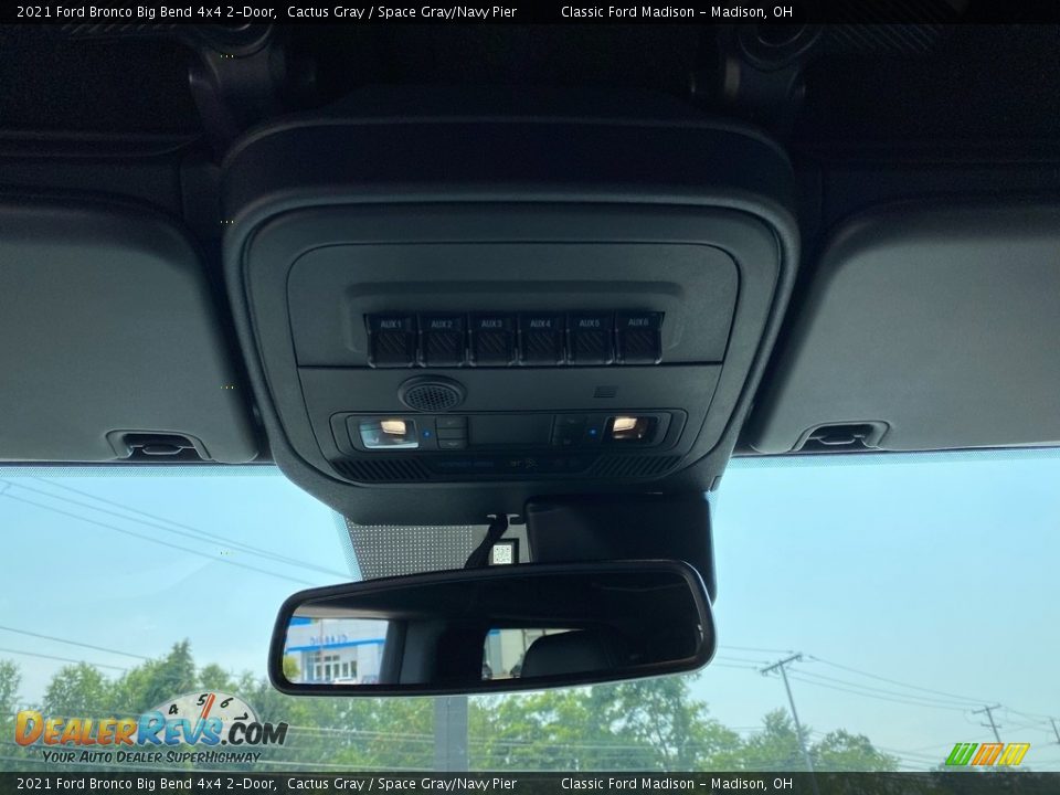 Controls of 2021 Ford Bronco Big Bend 4x4 2-Door Photo #14