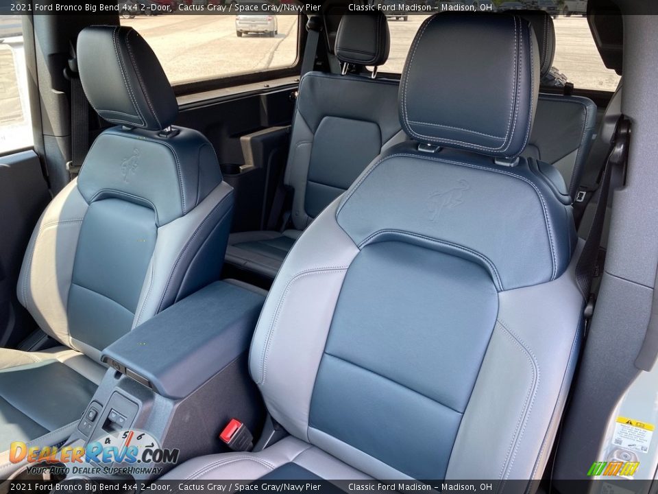 Front Seat of 2021 Ford Bronco Big Bend 4x4 2-Door Photo #15
