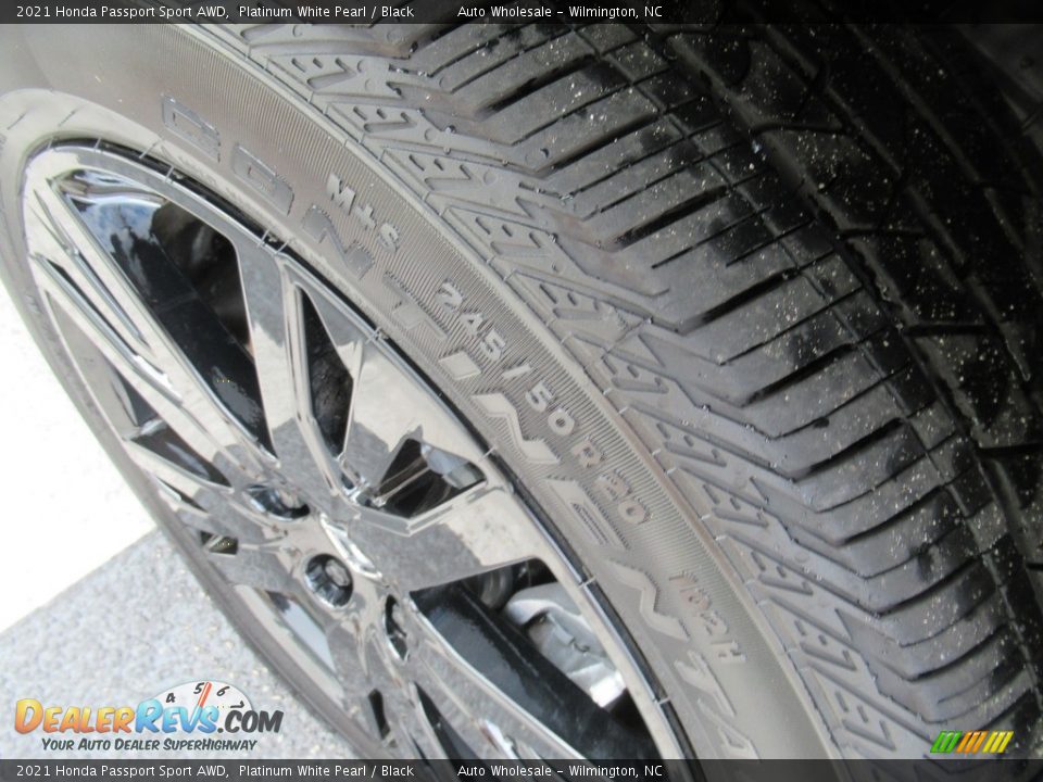 2021 Honda Passport Sport AWD Platinum White Pearl / Black Photo #8