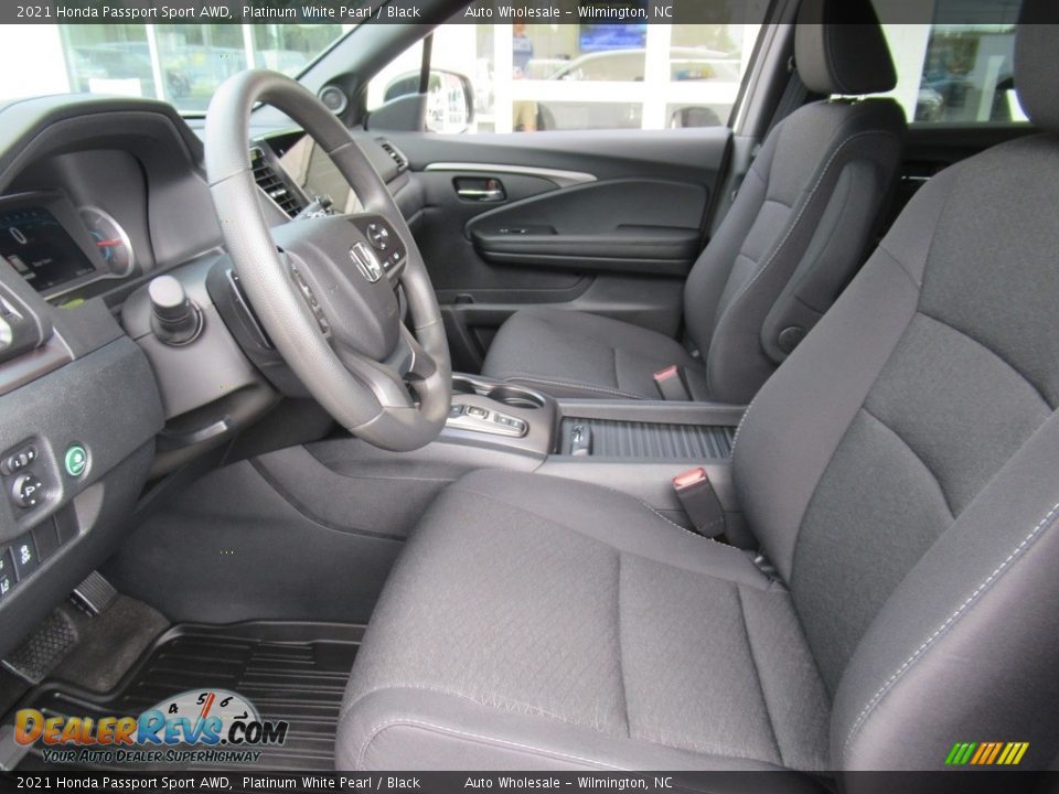 2021 Honda Passport Sport AWD Platinum White Pearl / Black Photo #11
