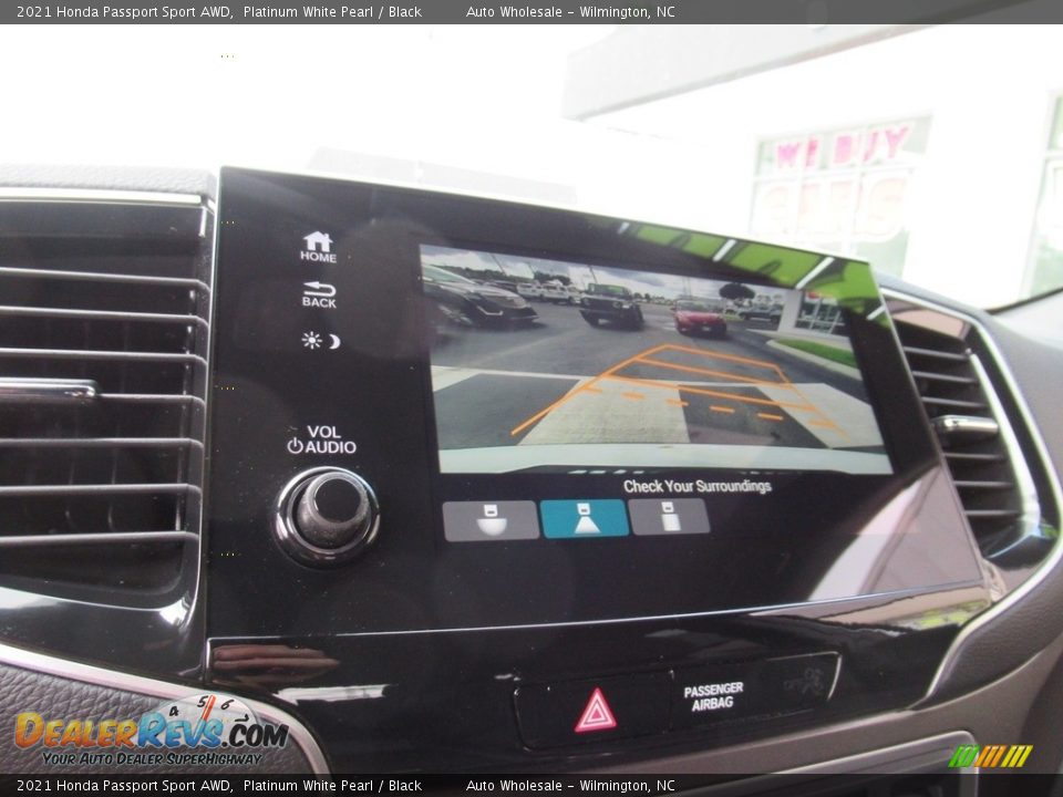 2021 Honda Passport Sport AWD Platinum White Pearl / Black Photo #19