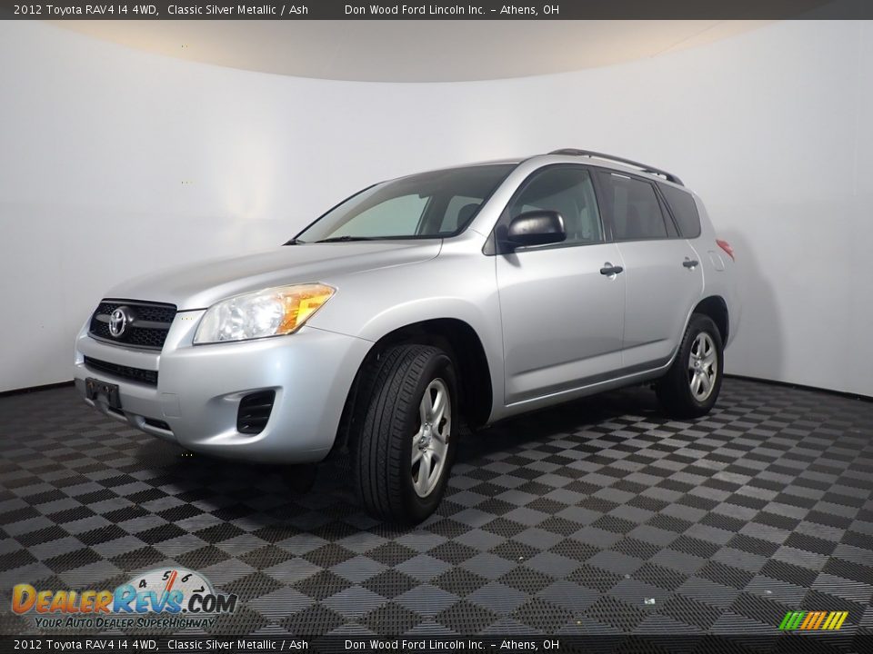 2012 Toyota RAV4 I4 4WD Classic Silver Metallic / Ash Photo #7