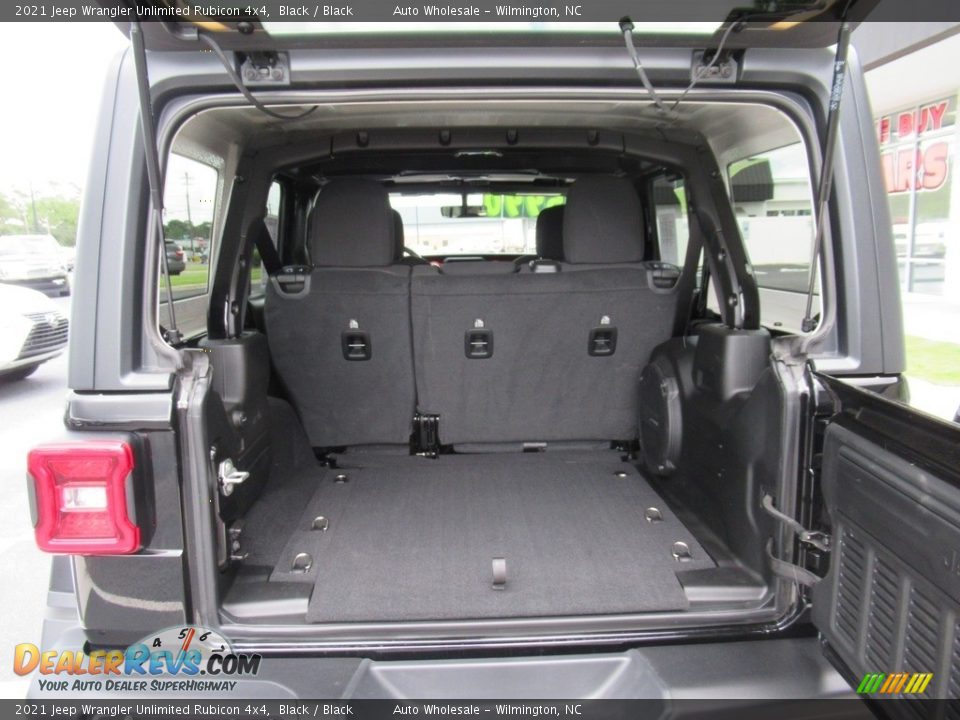 2021 Jeep Wrangler Unlimited Rubicon 4x4 Black / Black Photo #5
