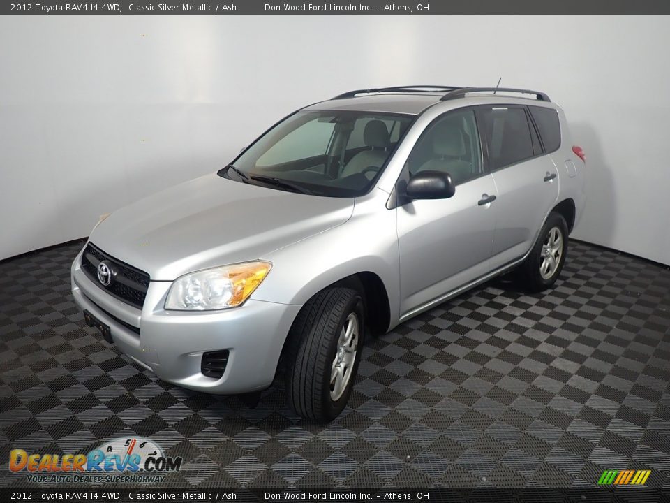 2012 Toyota RAV4 I4 4WD Classic Silver Metallic / Ash Photo #8