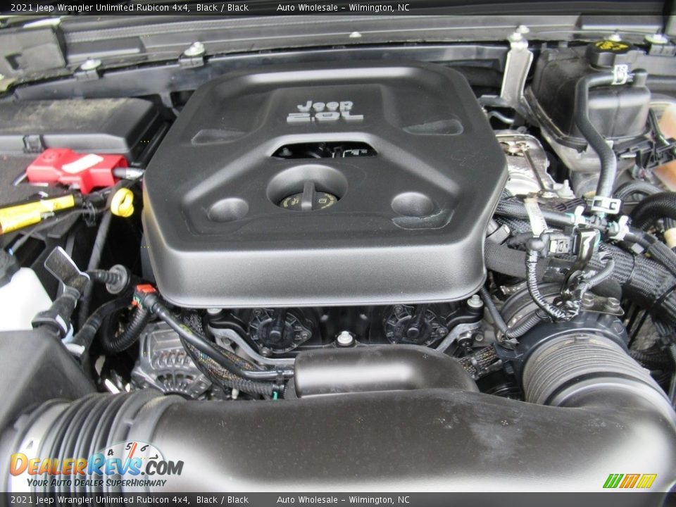 2021 Jeep Wrangler Unlimited Rubicon 4x4 Black / Black Photo #6