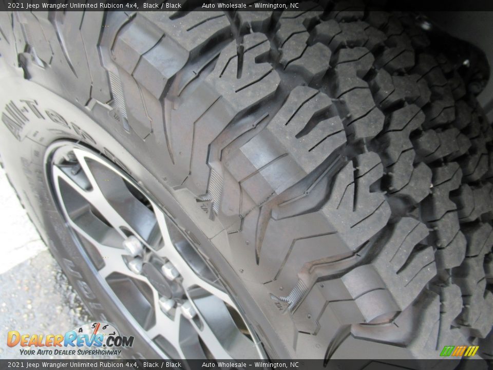 2021 Jeep Wrangler Unlimited Rubicon 4x4 Black / Black Photo #8