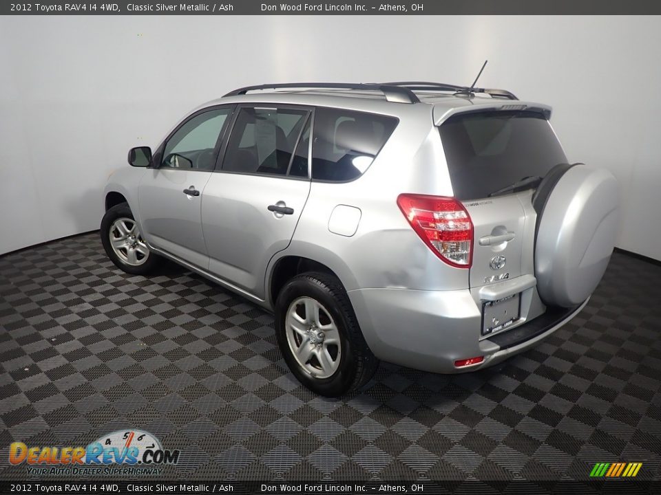 2012 Toyota RAV4 I4 4WD Classic Silver Metallic / Ash Photo #11