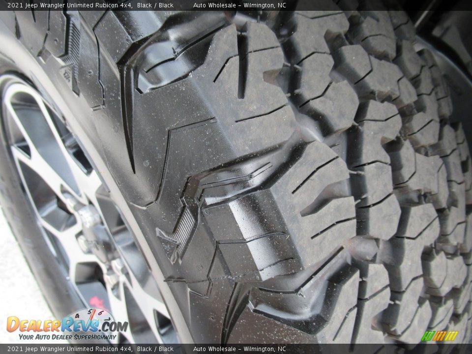 2021 Jeep Wrangler Unlimited Rubicon 4x4 Black / Black Photo #9