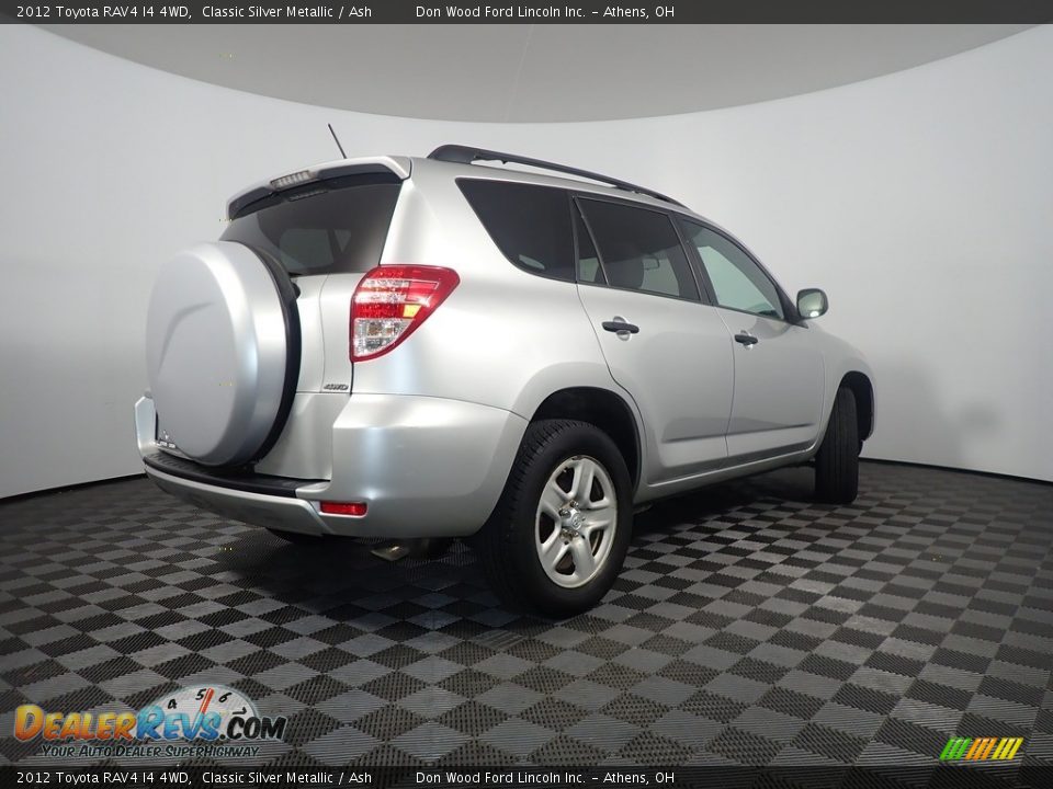 2012 Toyota RAV4 I4 4WD Classic Silver Metallic / Ash Photo #14