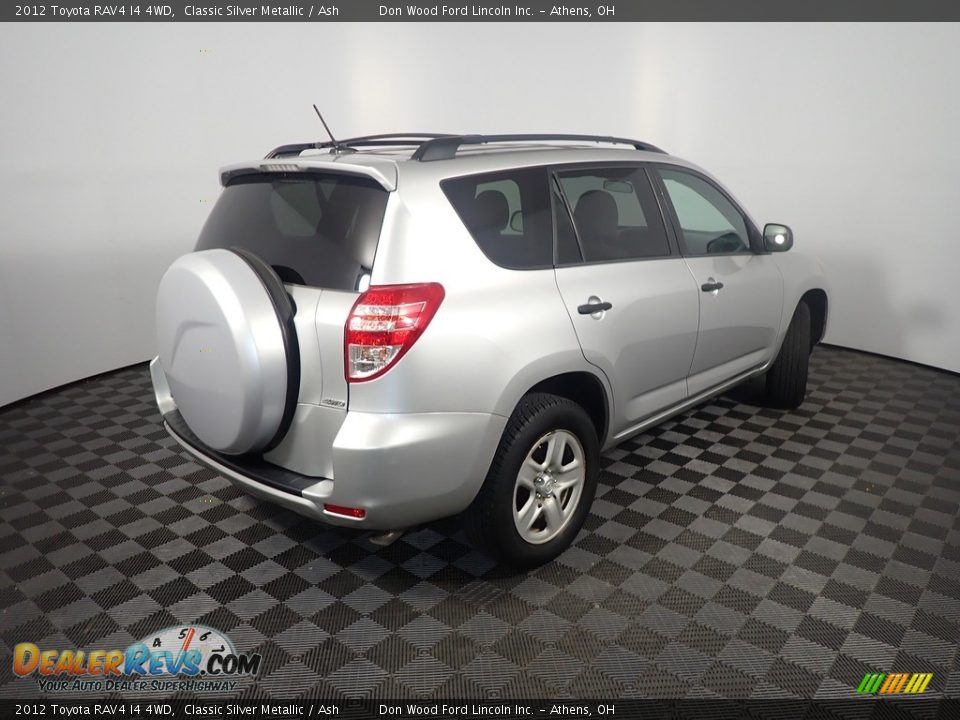 2012 Toyota RAV4 I4 4WD Classic Silver Metallic / Ash Photo #15