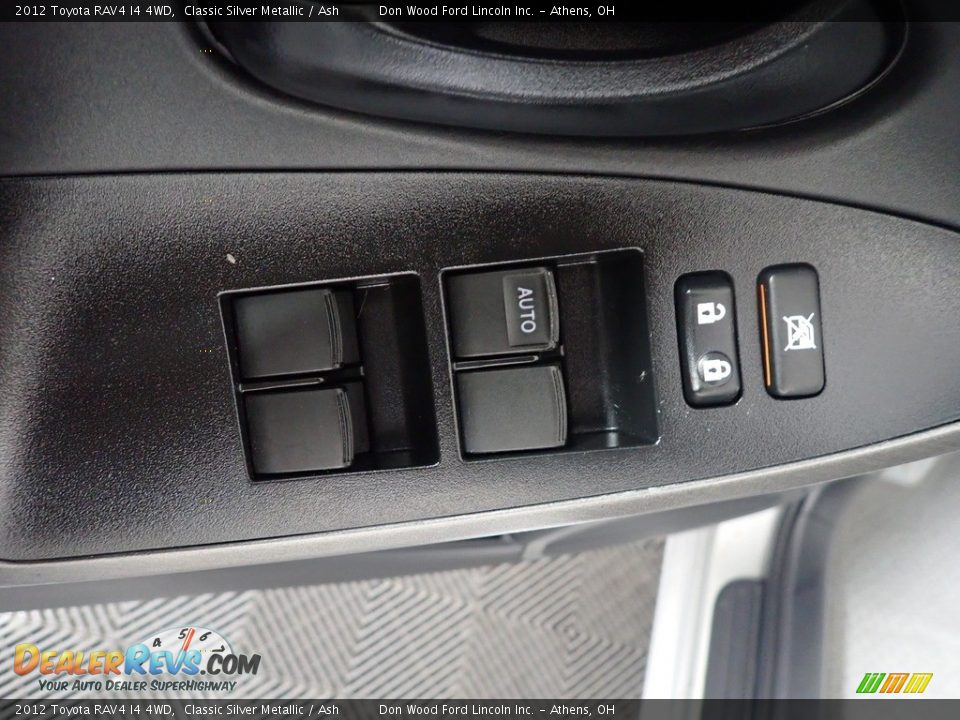 2012 Toyota RAV4 I4 4WD Classic Silver Metallic / Ash Photo #17