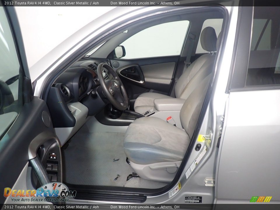 2012 Toyota RAV4 I4 4WD Classic Silver Metallic / Ash Photo #18