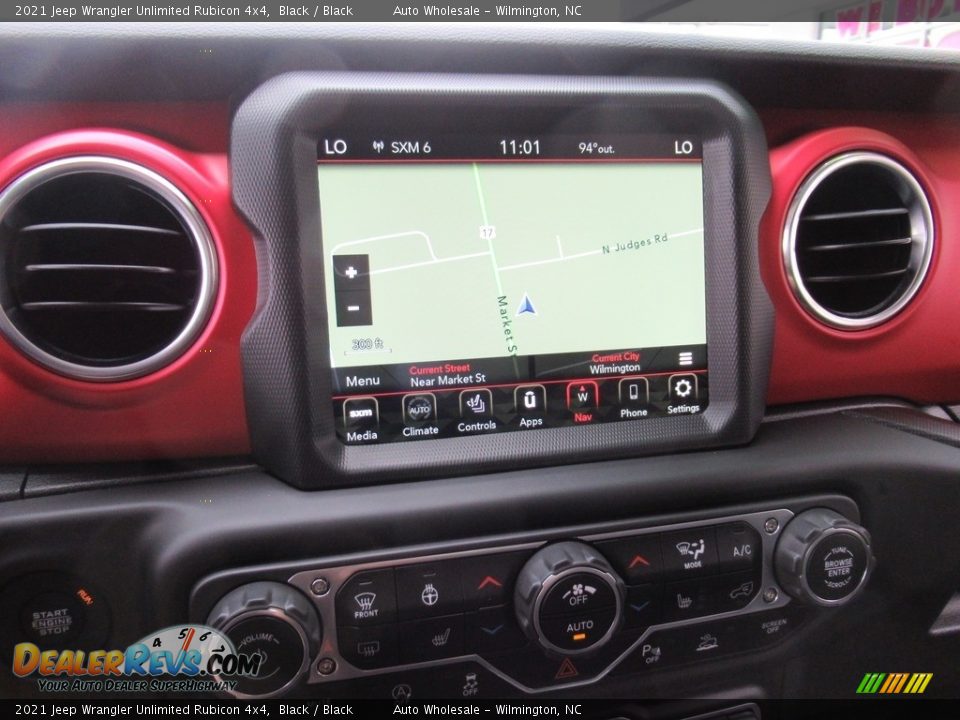 2021 Jeep Wrangler Unlimited Rubicon 4x4 Black / Black Photo #17
