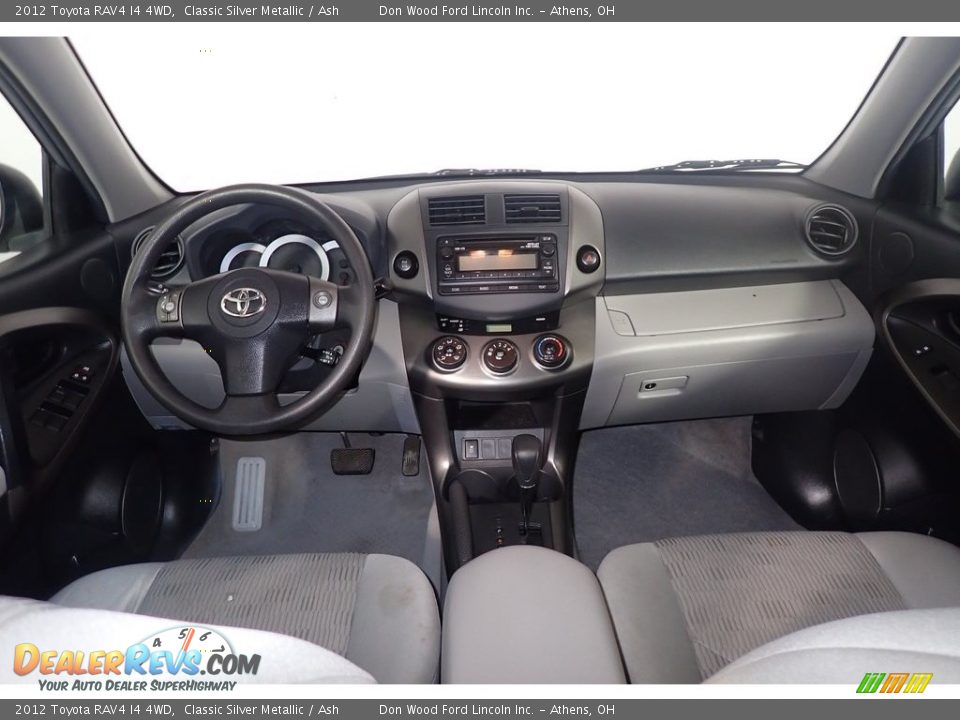 2012 Toyota RAV4 I4 4WD Classic Silver Metallic / Ash Photo #20
