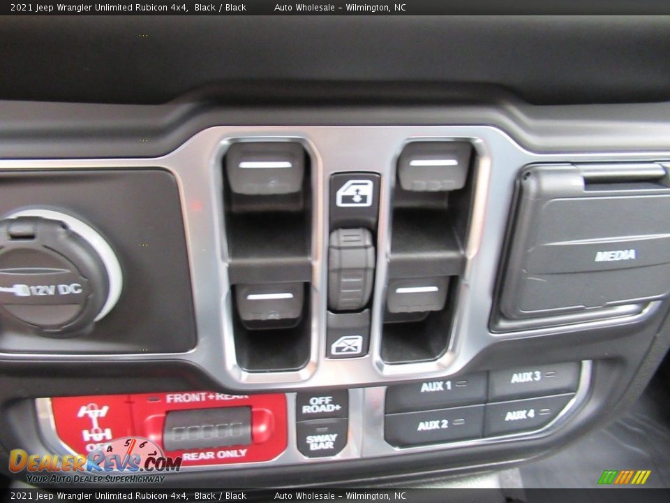 2021 Jeep Wrangler Unlimited Rubicon 4x4 Black / Black Photo #19
