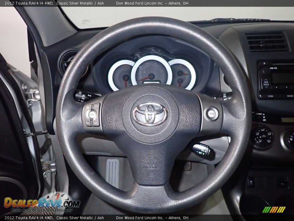 2012 Toyota RAV4 I4 4WD Classic Silver Metallic / Ash Photo #23