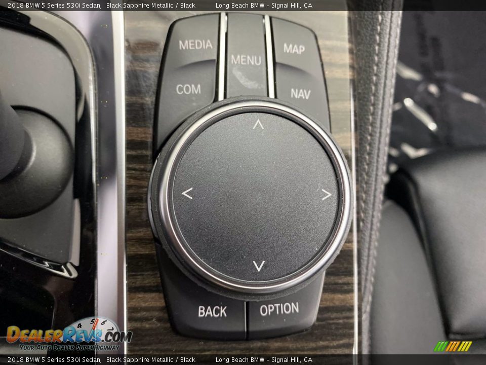 2018 BMW 5 Series 530i Sedan Black Sapphire Metallic / Black Photo #29