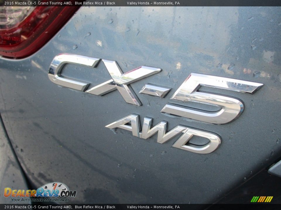 2016 Mazda CX-5 Grand Touring AWD Blue Reflex Mica / Black Photo #6