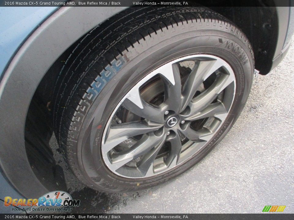 2016 Mazda CX-5 Grand Touring AWD Blue Reflex Mica / Black Photo #7