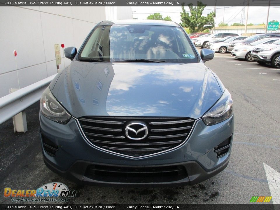 2016 Mazda CX-5 Grand Touring AWD Blue Reflex Mica / Black Photo #9