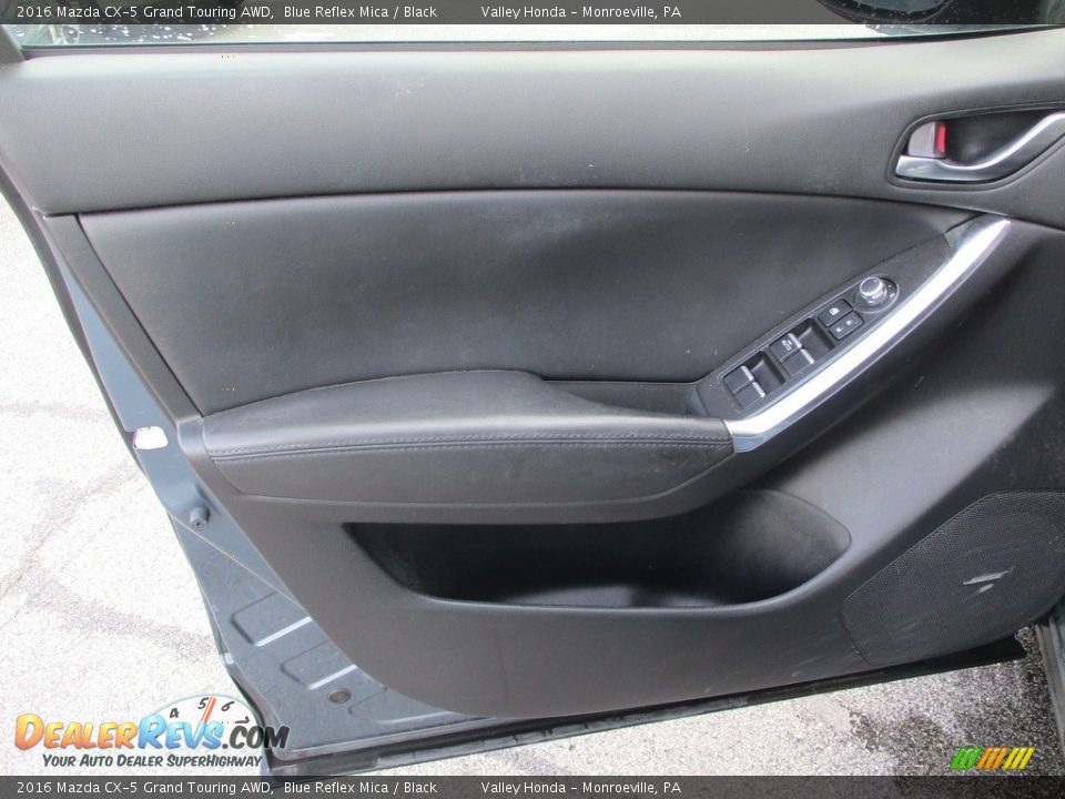 2016 Mazda CX-5 Grand Touring AWD Blue Reflex Mica / Black Photo #11