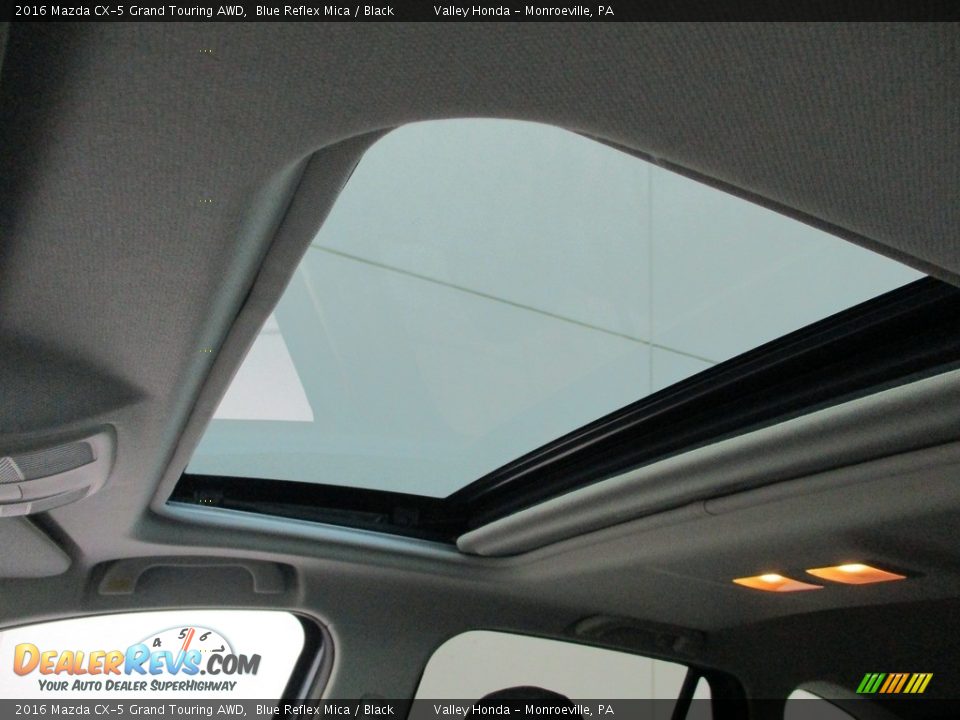 2016 Mazda CX-5 Grand Touring AWD Blue Reflex Mica / Black Photo #14