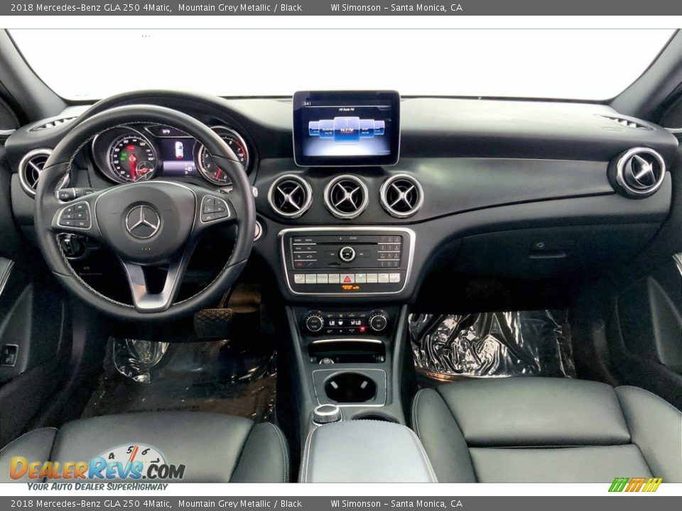 2018 Mercedes-Benz GLA 250 4Matic Mountain Grey Metallic / Black Photo #15